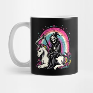 Grim Reaper Unicorn Mug